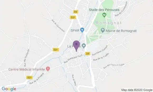 Localisation Ribeiro Bertrand