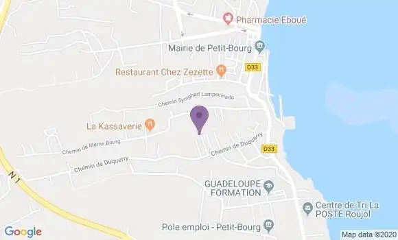 Localisation Mocka Celestine Jean Michel