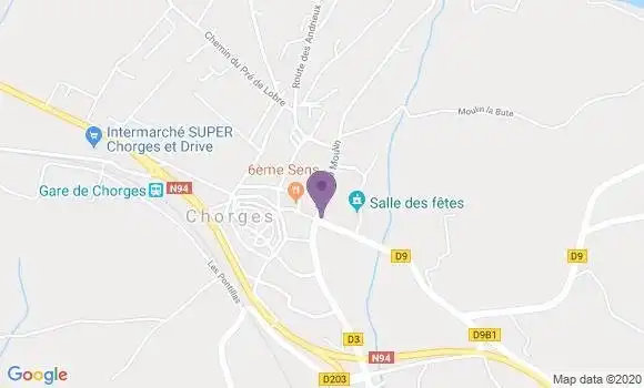 Localisation Laulau Bernard
