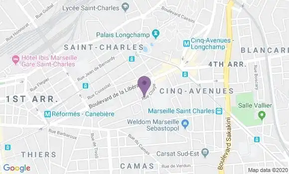 Localisation Biget Marie Hélène