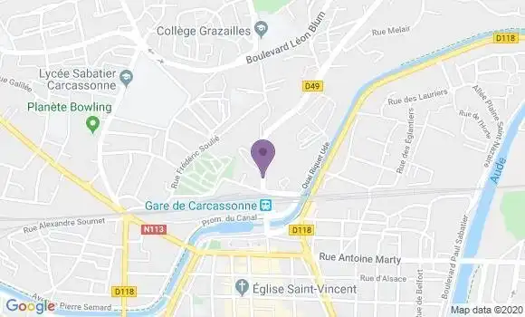 Localisation Martin Philippe