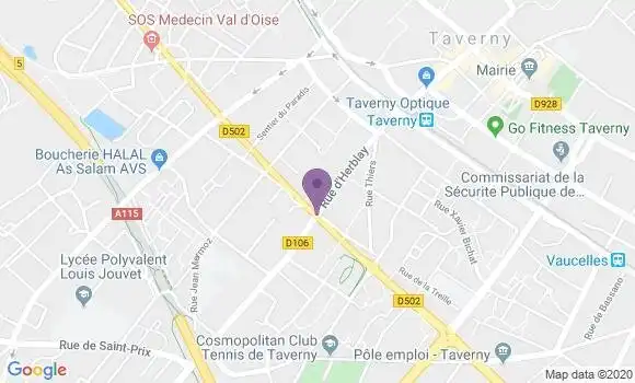Localisation Margelidon Pascal