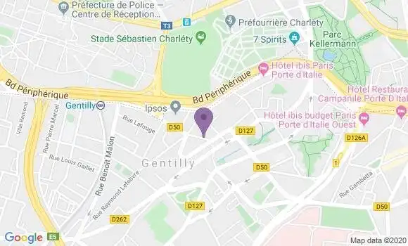 Localisation Camier Arnaud