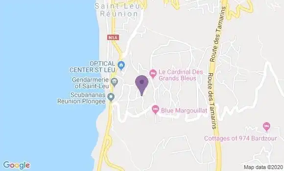 Localisation Velou Oudart Indira