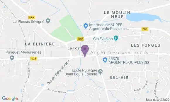 Localisation Gesland Françoise