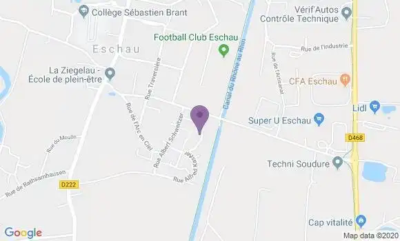Localisation Colledani Patrick