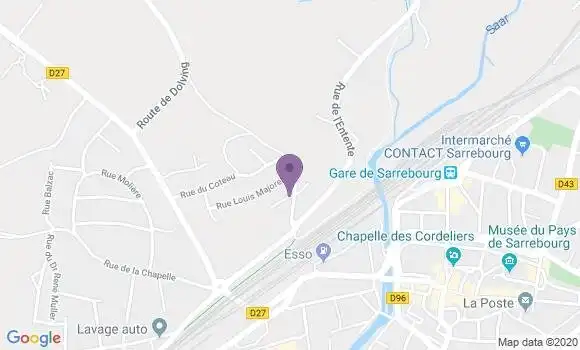 Localisation Thomas Michel