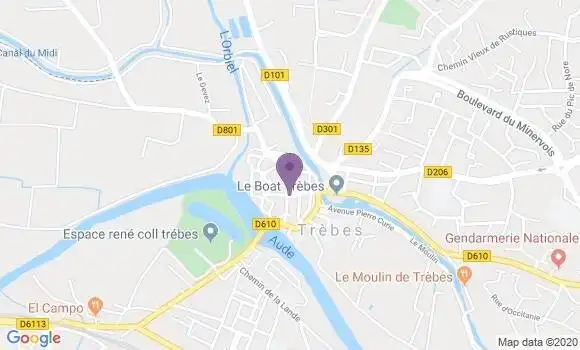 Localisation Guilmet Edith