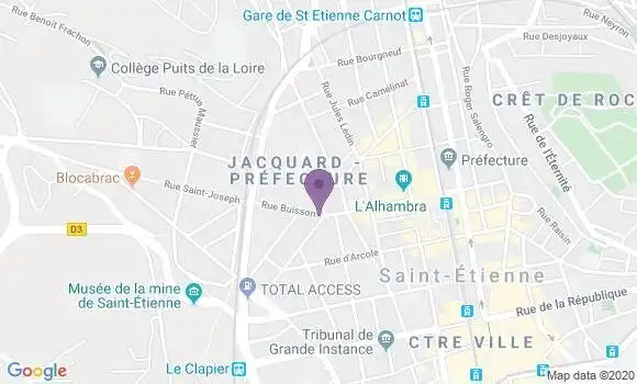 Localisation Chalaye Perrillat Evelyne