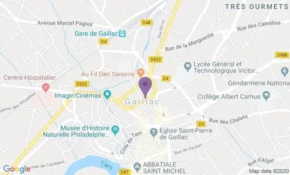 Localisation Fonvieille Thierry
