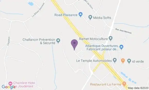 Localisation Lucas Michel