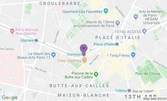 Localisation Mastrandreas Michel