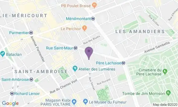 Localisation Toussaint Gilles
