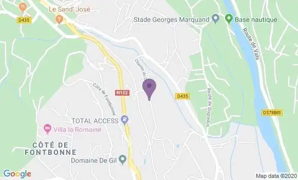 Localisation Chambon Thierry
