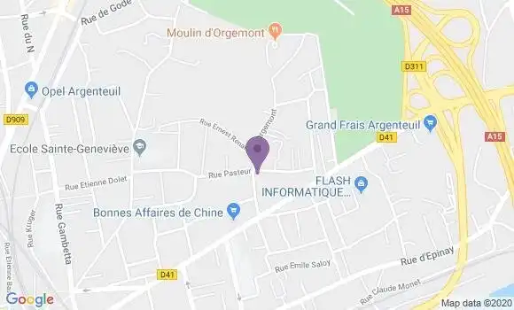 Localisation Bonhomme Jean Marie