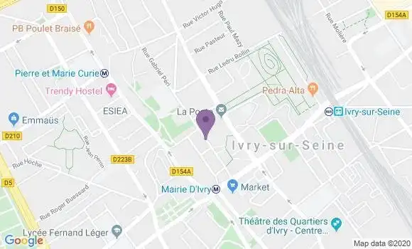 Localisation De Bergevin Edouard
