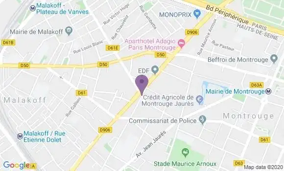 Localisation Mayla Paul