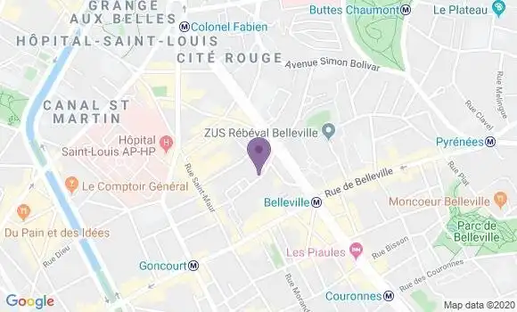 Localisation Vachez Marie Claude