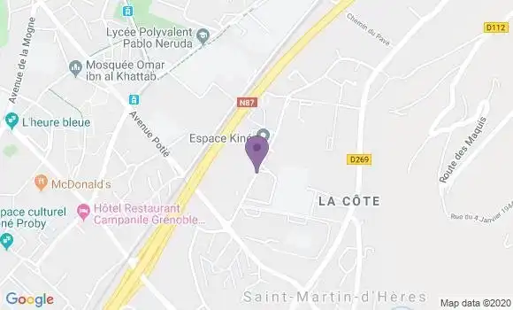 Localisation Granet Jean Charles