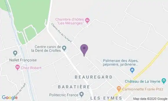 Localisation Marionneau Claudie