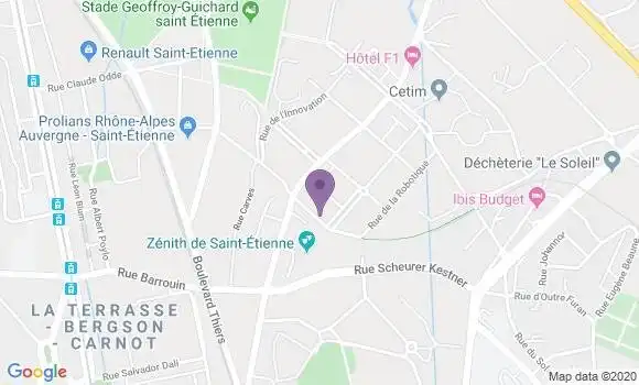 Localisation Peyret Norbert