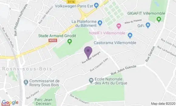 Localisation Francois Dit Hardy Philippe