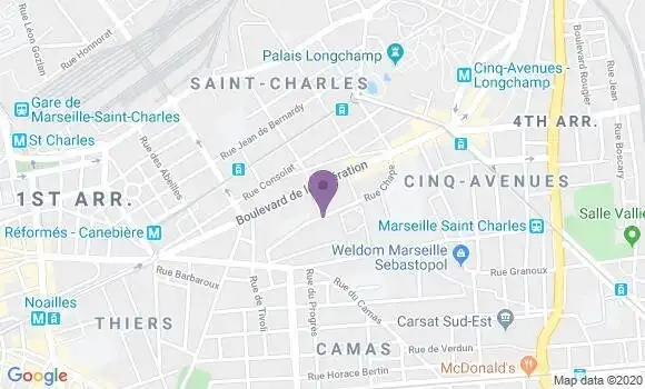 Localisation Beliaeff Bénédicte