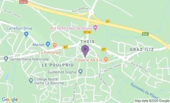 Localisation Guibert Jean Michel