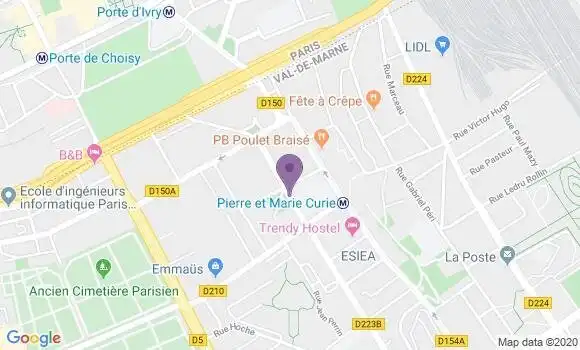 Localisation Lafagne Marc