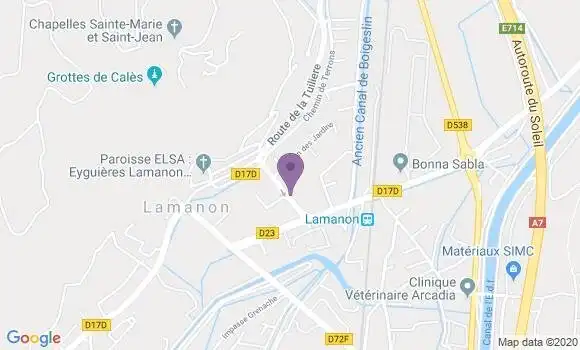 Localisation Perrin Chaptal Pauline