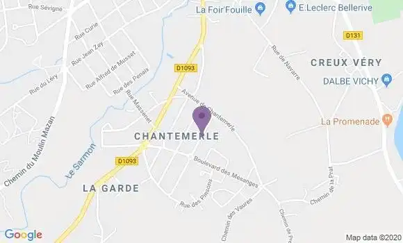 Localisation Ducher Claude