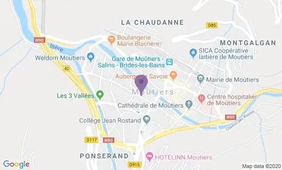 Localisation Flechon Daniel
