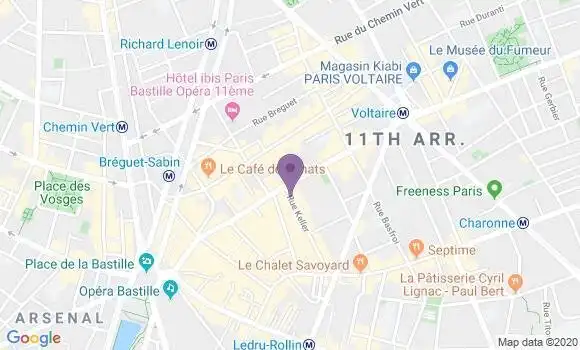 Localisation Blandin Philippe