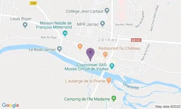Localisation Poirier Bordage François