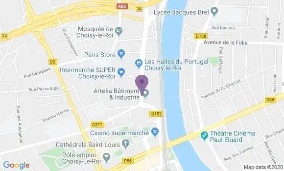 Localisation Merindol Philippe