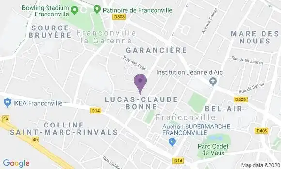 Localisation Daire Benoît