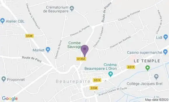 Localisation Quemin Bruno