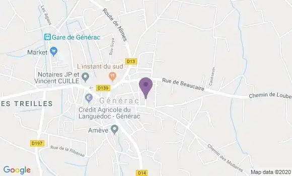 Localisation Castanier Jean Pierre