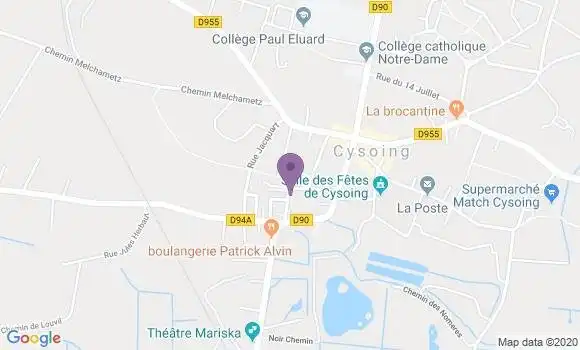 Localisation Dussossoy Philippe