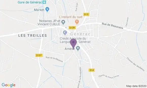 Localisation Capelle Emile Jean