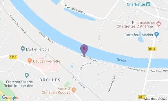 Localisation Monnot Jean Pierre