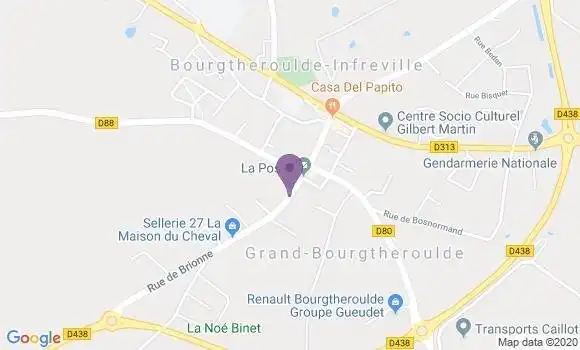Localisation Nicoue Beglah Gervais
