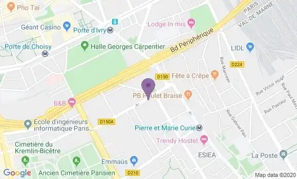 Localisation Costes Alain