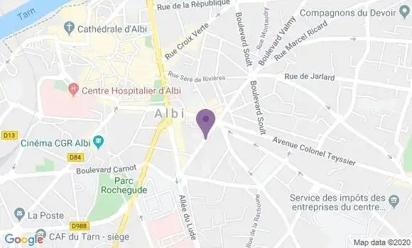 Localisation Sudre Roselyne