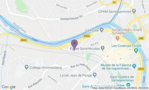 Localisation Cermann Claudia