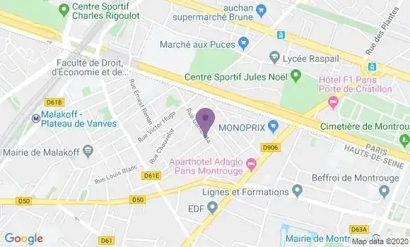 Localisation Huet Bruno