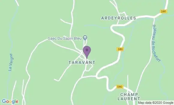 Localisation Lespiaucq Nathalie