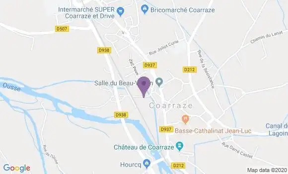 Localisation Badie Dessus Jean