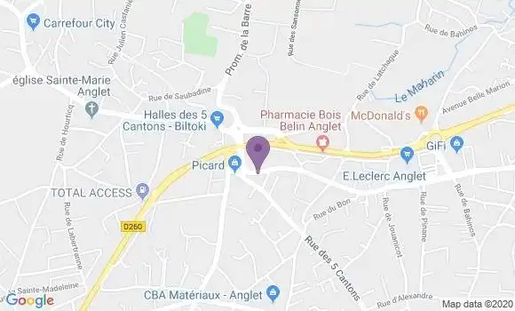 Localisation Blandin Pascal