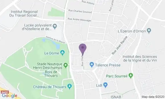 Localisation Bardin Christian